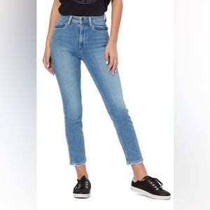 Paige Sarah High Waist Slim Crop Jeans